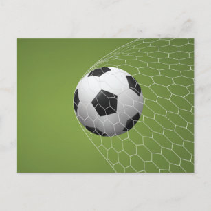 Soccer Goal postcard