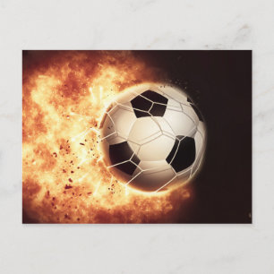 Soccer Goal Postcard