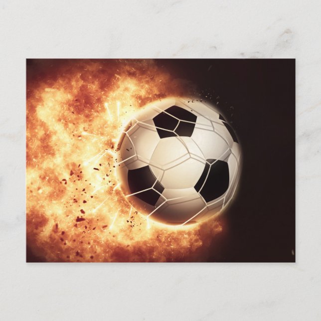 Soccer Goal Postcard (Front)