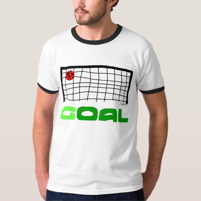 Soccer Goal T-Shirt (Front)