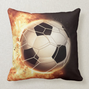 Soccer Goal throw pillows