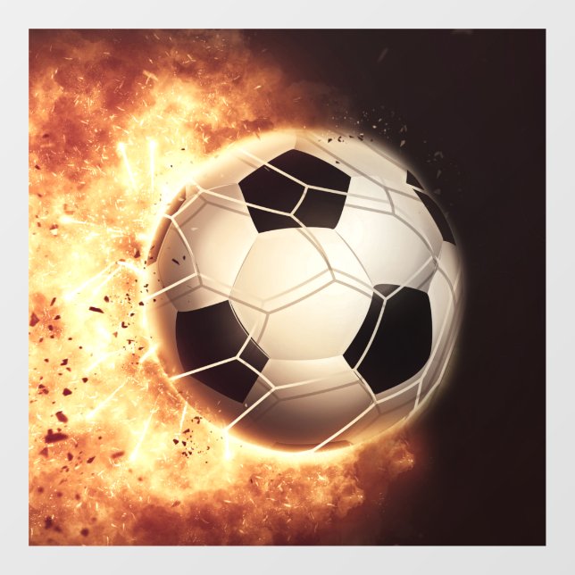 Soccer Goal Window Cling (Sheet)