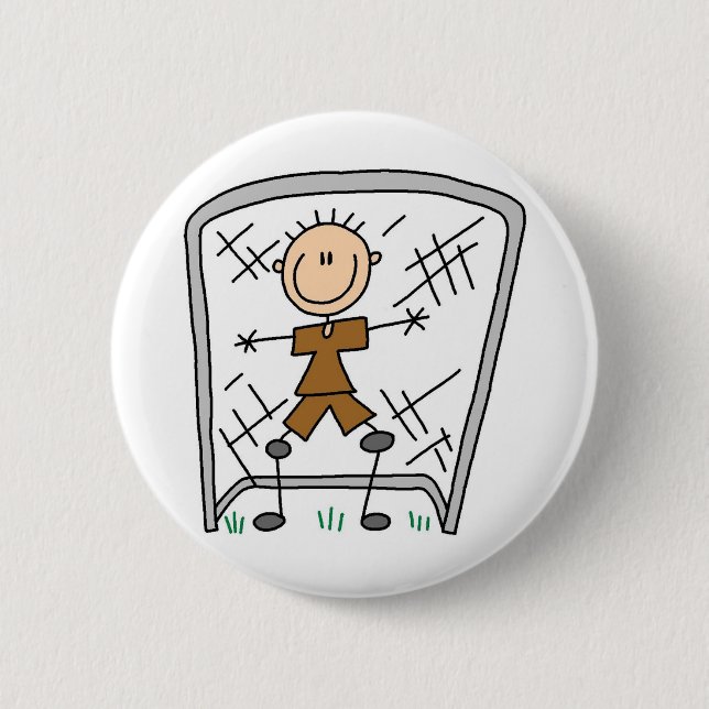 Soccer Goalie Button (Front)