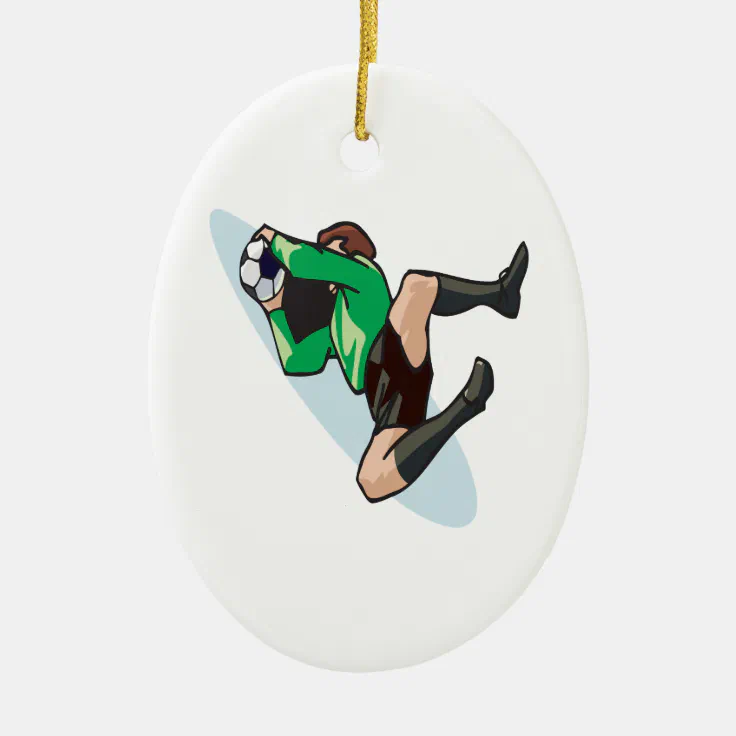 Soccer Goalie Ceramic Ornament Zazzle