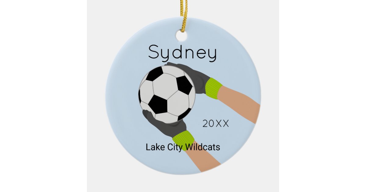 Soccer Goalie Keepsake Ornament Zazzle