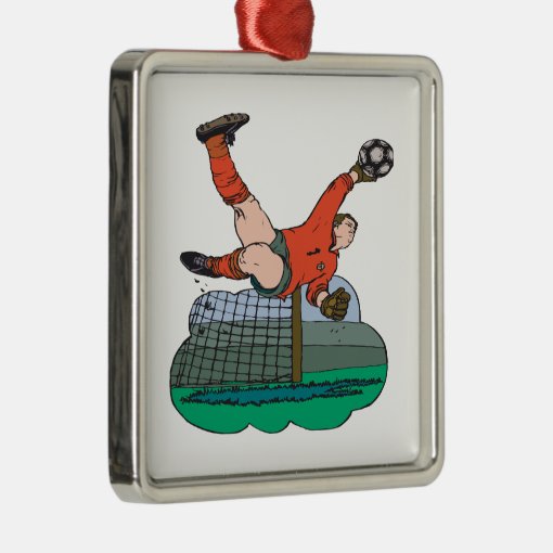 Soccer Goalie Metal Ornament Zazzle