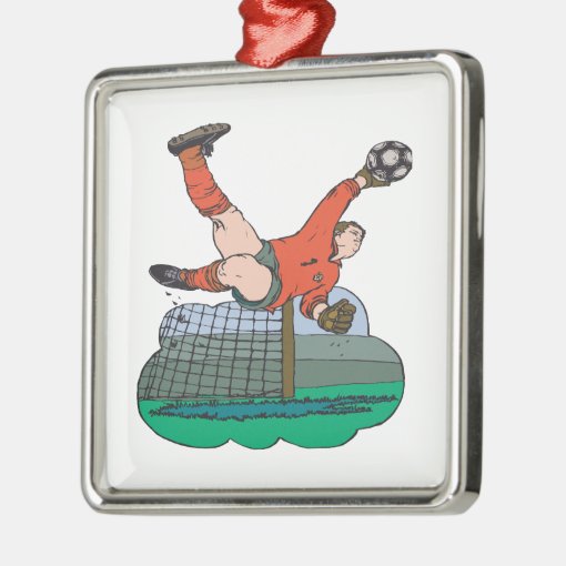 Soccer Goalie Metal Ornament Zazzle