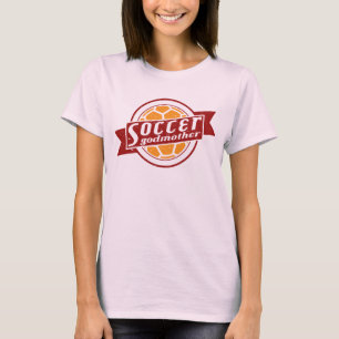 Soccer Godmother Name & Number Back Print T-Shirt