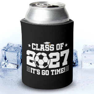 Soccer Graduation Go Time Senior Class of 2027 Can Cooler