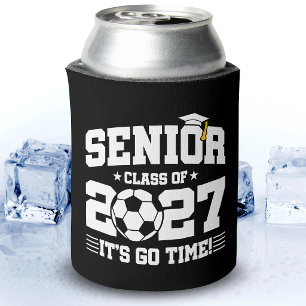 Soccer Graduation Go Time Senior Class of 2027 Can Cooler