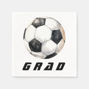 Soccer Graduation Party  Napkins