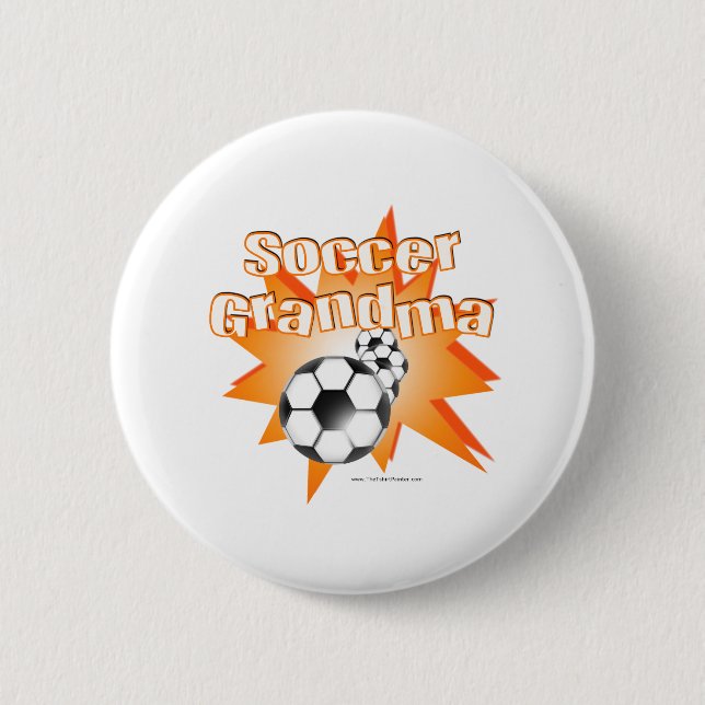 Soccer Grandma Button (Front)