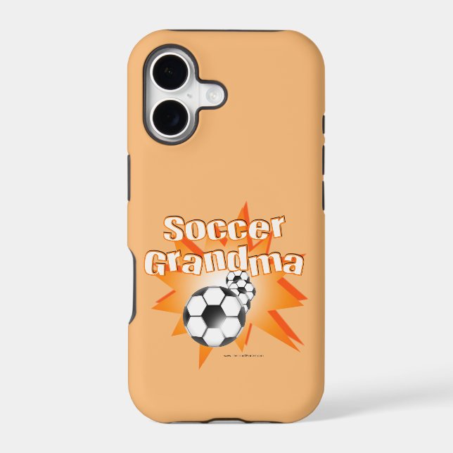 Soccer Grandma Iphone Case (Back)