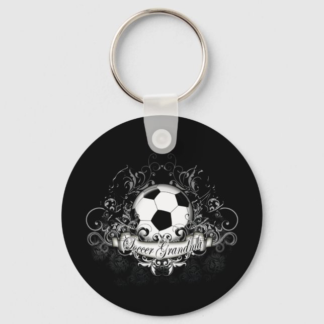 Soccer Grandma Keychain (Front)