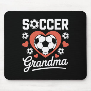 Soccer Grandma Loud Proud Dedicated Soccer Players Mouse Pad