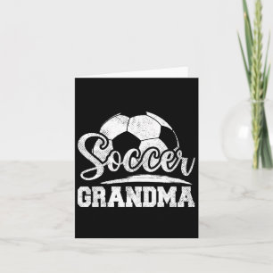 Soccer Grandma Soccer Player Game Day Mother's Day Card