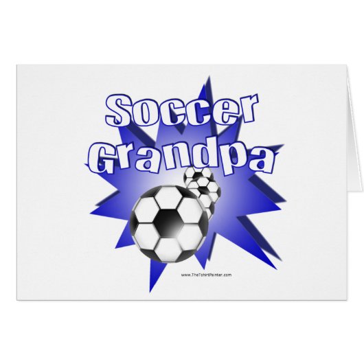 Soccer Grandpa Cards (Front Horizontal)