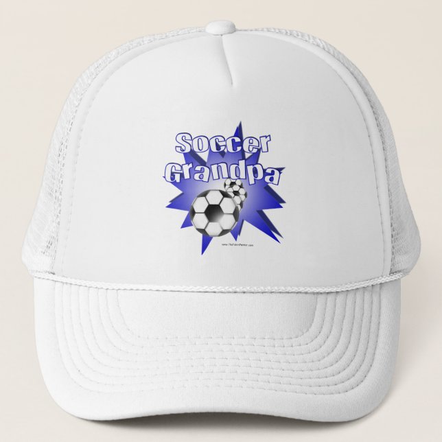 Soccer Grandpa Trucker Hat (Front)