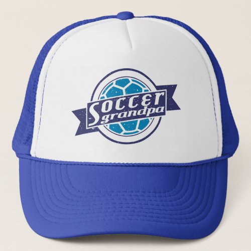 Soccer Grandpa Trucker Hat Mesh Cap