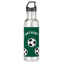 Soccer Green Personalized Kids Back to School