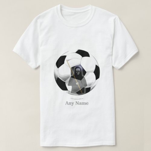 Soccer Grim Reaper T_Shirt