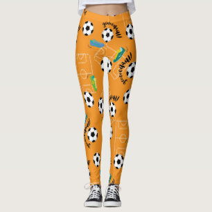 Soccer Halloween Leggings