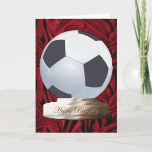 Soccer Happy Birthday Card
