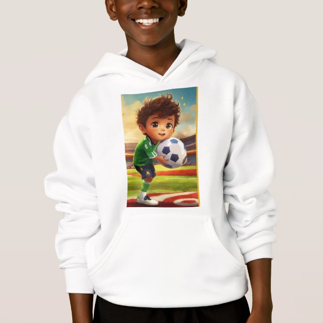 SOCCER HAT HOODIE (Front)