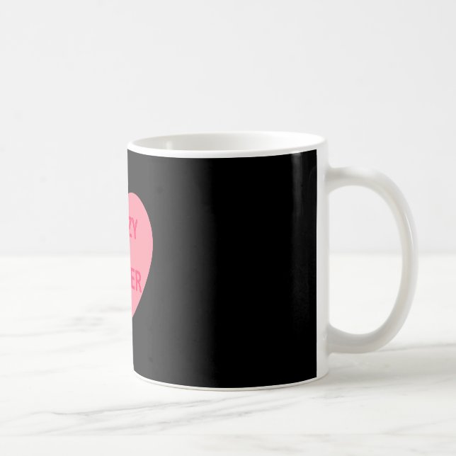 Soccer - Heart Love Valentines Day Personalized Ca Coffee Mug (Right)