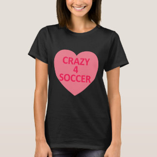 Soccer - Heart Love Valentines Day Personalized Ca T-Shirt