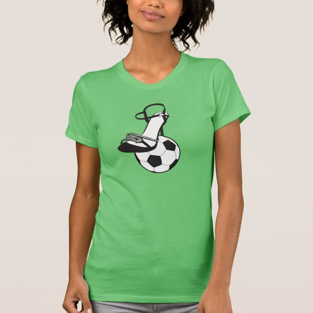 Soccer high-heels T-Shirt (Front)