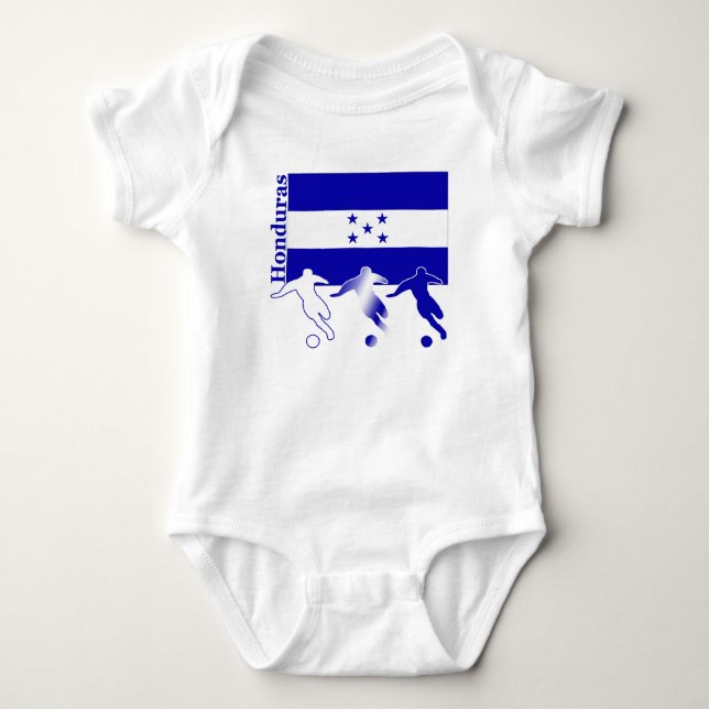 Soccer Honduras Baby Bodysuit (Front)