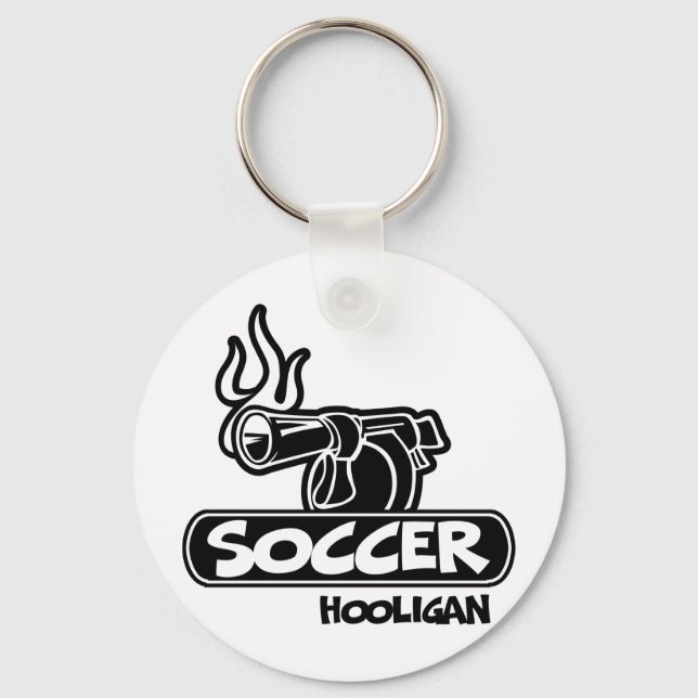 Soccer Hooligan Keychain (Front)