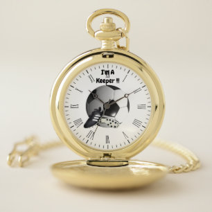 Soccer Im A Keeper, Pocket Watch