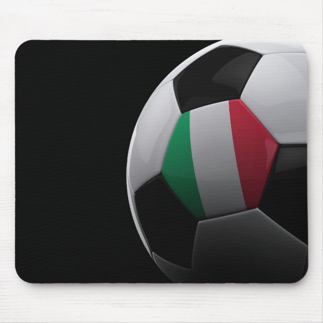 Soccer in Italy Mouse Pad (Front)