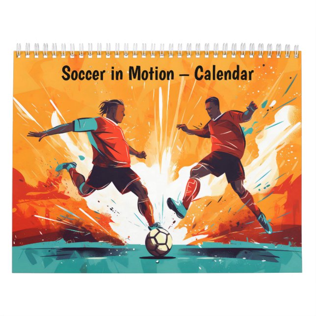 Soccer in Motion – Calendar (Cover)