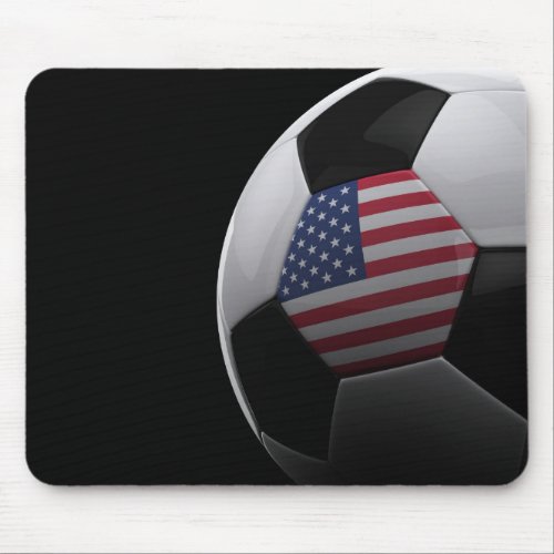 Soccer in the USA Mouse Pad