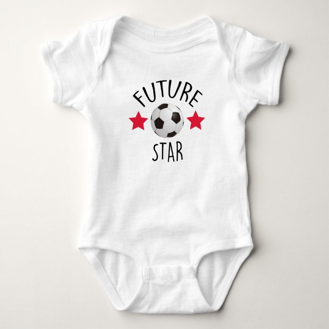 Soccer Infant Bodysuit, Volleyball Gift Baby Bodysuit (Front)