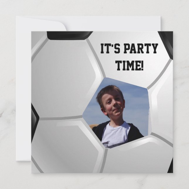 Soccer Invitation (Front)