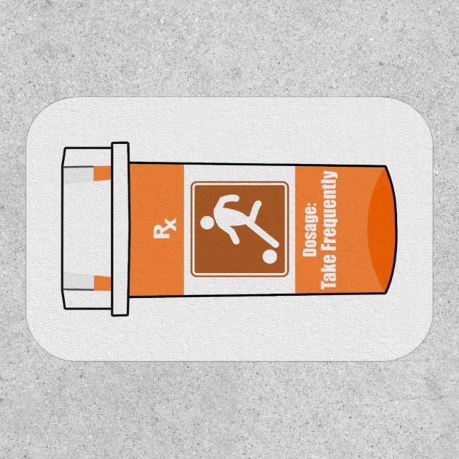 Soccer Is My Drug Patch (Front)