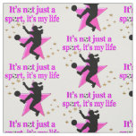 SOCCER IS MY LIFE FABRIC