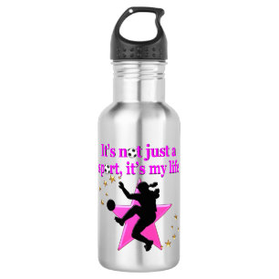 SOCCER IS MY LIFE WATER BOTTLE