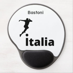 Soccer Italy, customizable  Gel Mouse Pad