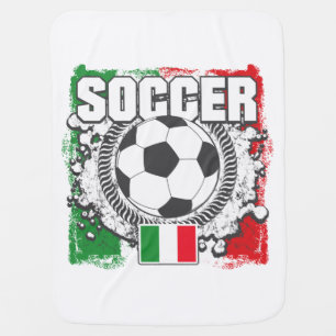 Soccer Italy Receiving Blanket