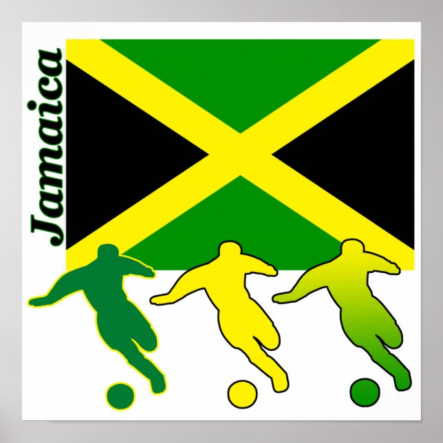 Soccer Jamaica Poster (Front)