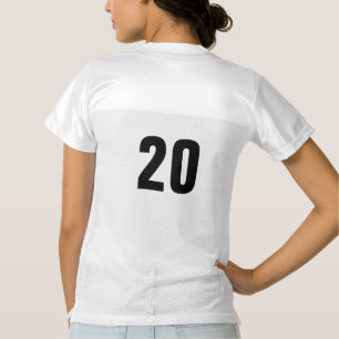 Soccer jersey top for women.