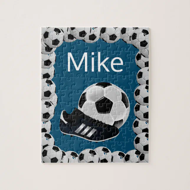 Soccer Jigsaw Puzzle Zazzle