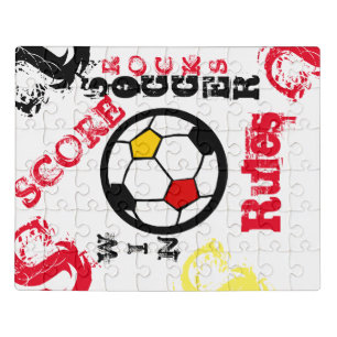 SOCCER JIGSAW PUZZLE