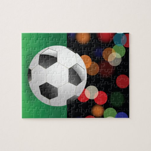 soccer jigsaw puzzle Zazzle
