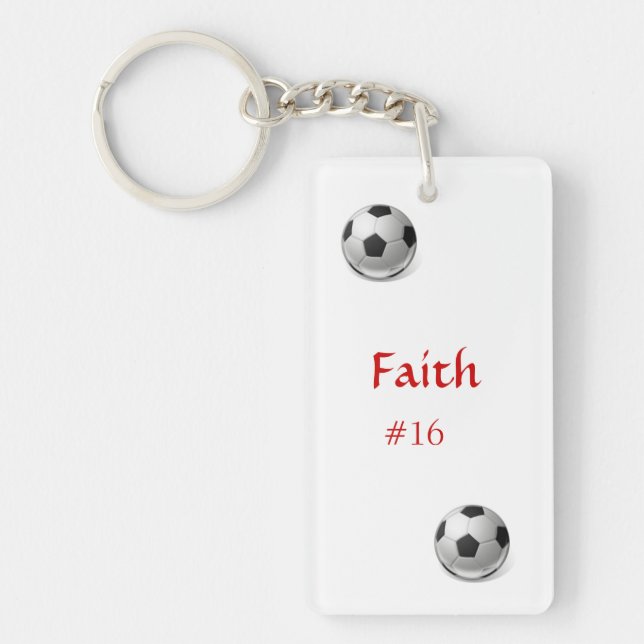Soccer keychain (Front)